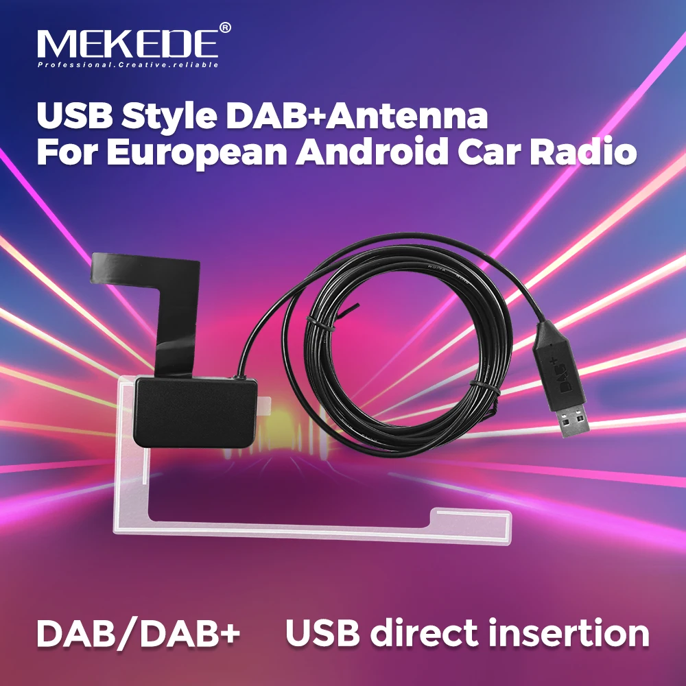 Receptor DAB USB inalámbrico MEKEDE para radio de coche Android universal