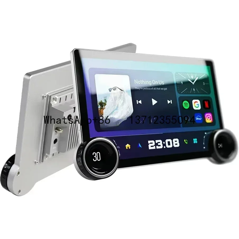Autorradio Android 11.8" táctil con CarPlay y DSP Diamond 2k multimedia