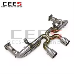 Escape catback deportivo CEES para Porsche 911 991.2 Carrera S