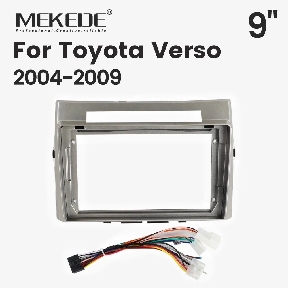Unidad multimedia MEKEDE con marco para Toyota Verso 2004-2009