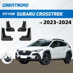 Para Subaru crosstrek 2023-2024 guardabarros guardabarros guardabarros accesorios de coche