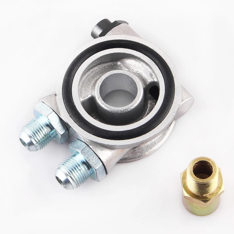 Adaptador sándwich enfriador de aceite AN8/AN10 con termostato turbo - imagen 3