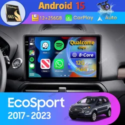 Autoradio 2DIN Android 15 CarPlay – Ford EcoSport 2017-2023