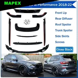 Kit aerodinámico BMW X5 G05 2019+ con paragolpes, faldones y difusor