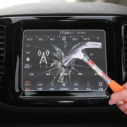 Protector pantalla GPS de vidrio templado para Jeep Compass 2017-2020