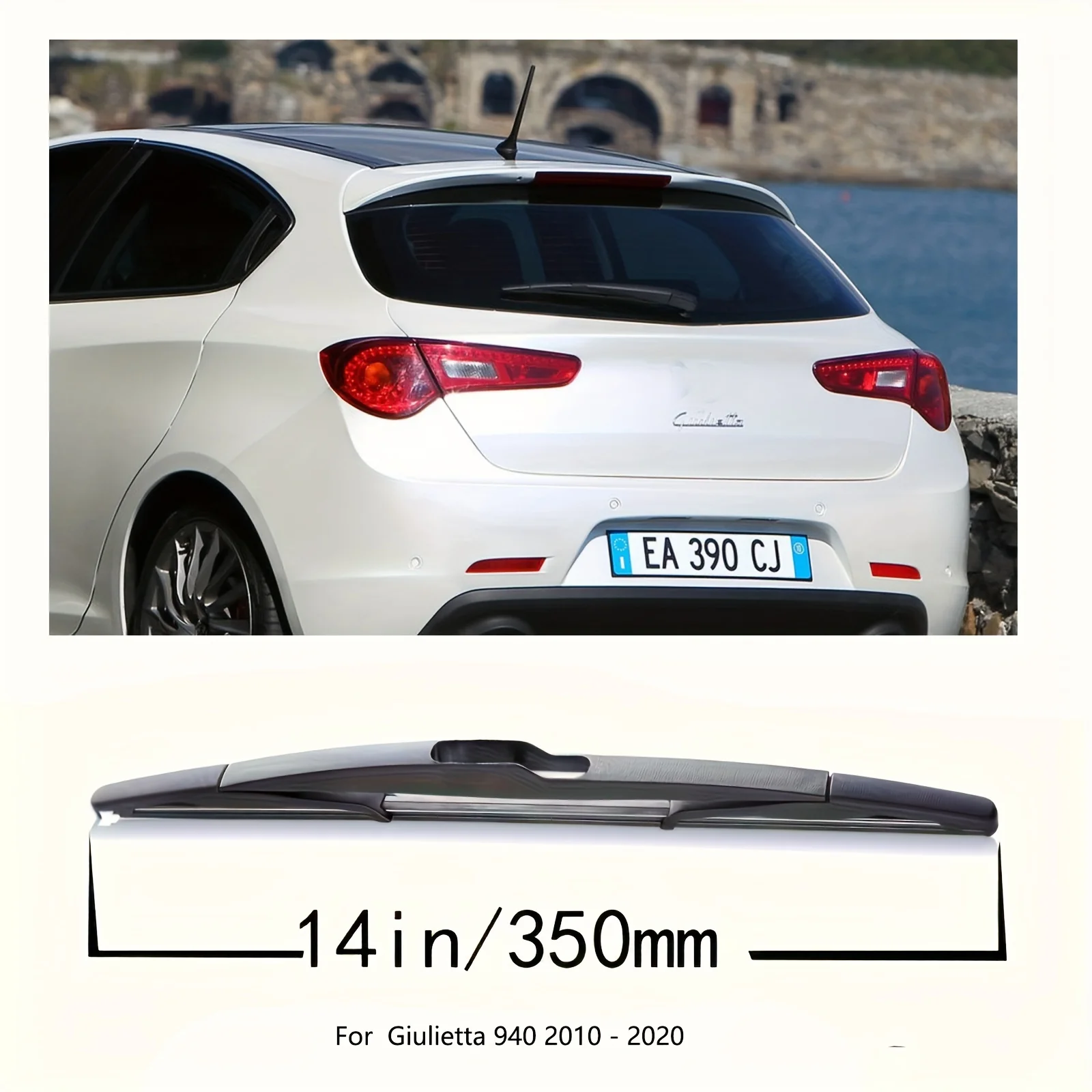 Escobilla limpiaparabrisas trasero Alfa Romeo Giulietta 940 - imagen 2
