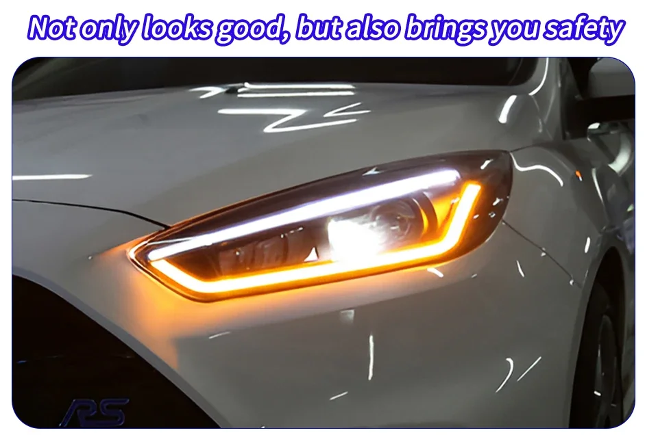Faros LED instalados en Ford Focus
