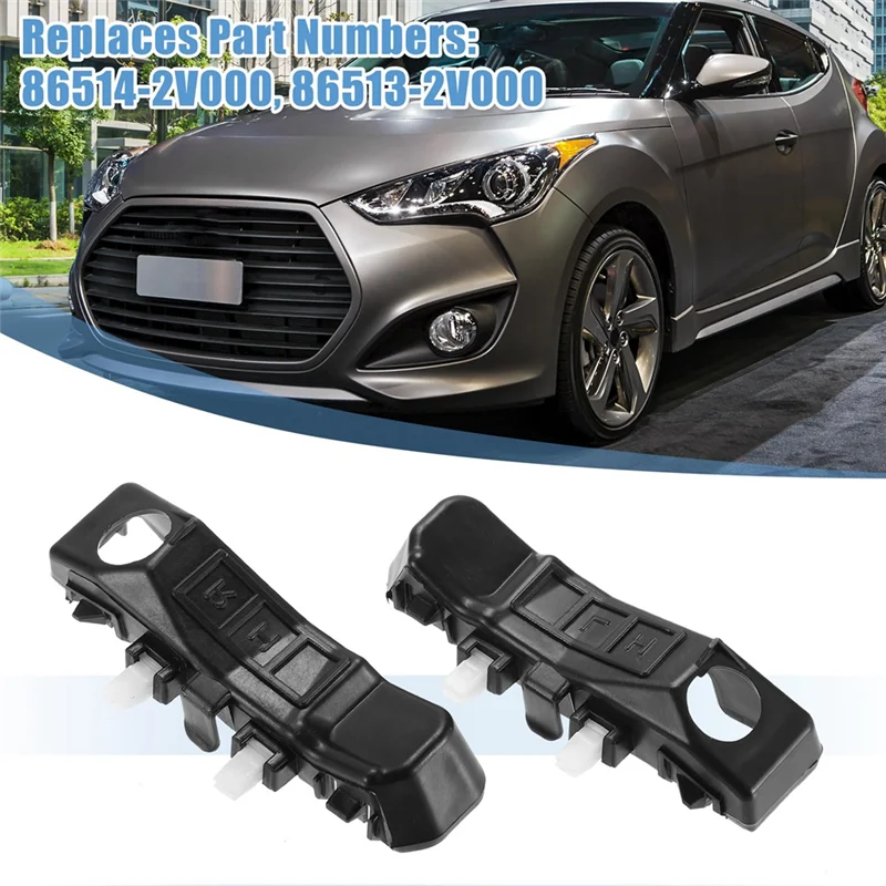 Soportes de parachoques delanteros Hyundai Veloster 2012-2017 - imagen 4