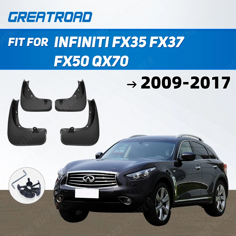 Guardabarros para Infiniti FX35 FX37 FX50 QX70 2009 - 2017