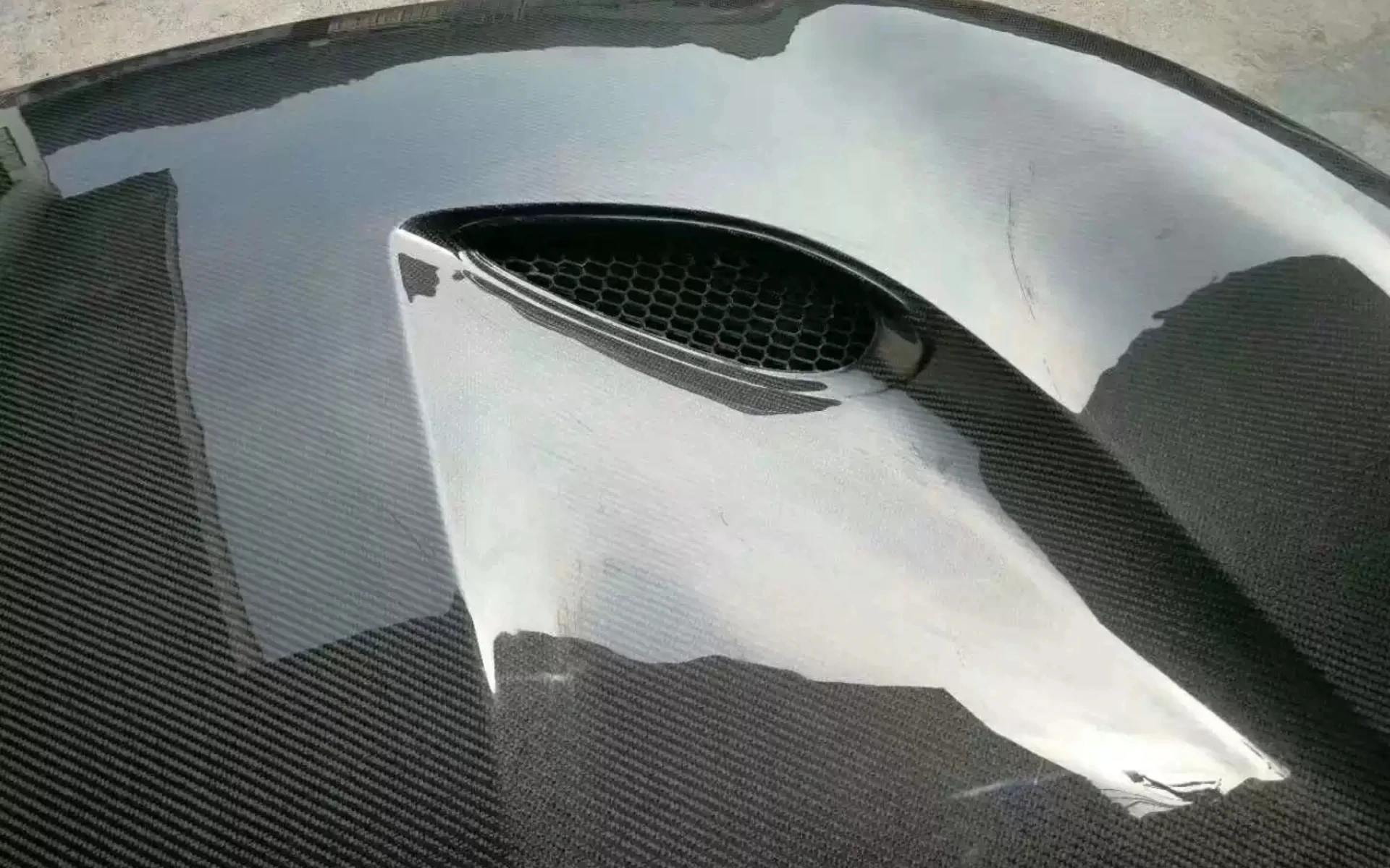 Capó fibra de carbono para Infiniti FX35 FX37 QX70 - imagen 2