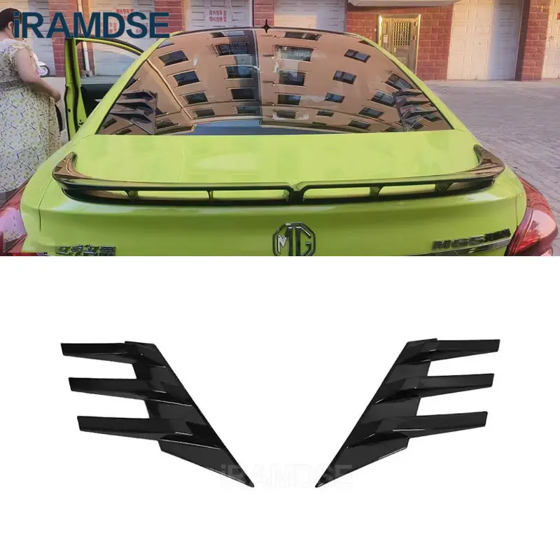 Alerón trasero MG 5 6 7 con pintura carbono