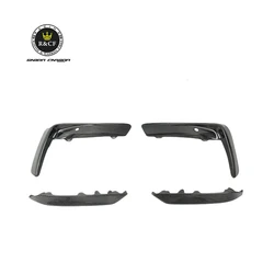 Molduras divisoras delanteras fibra carbono para BMW M8 F91 F92 F93