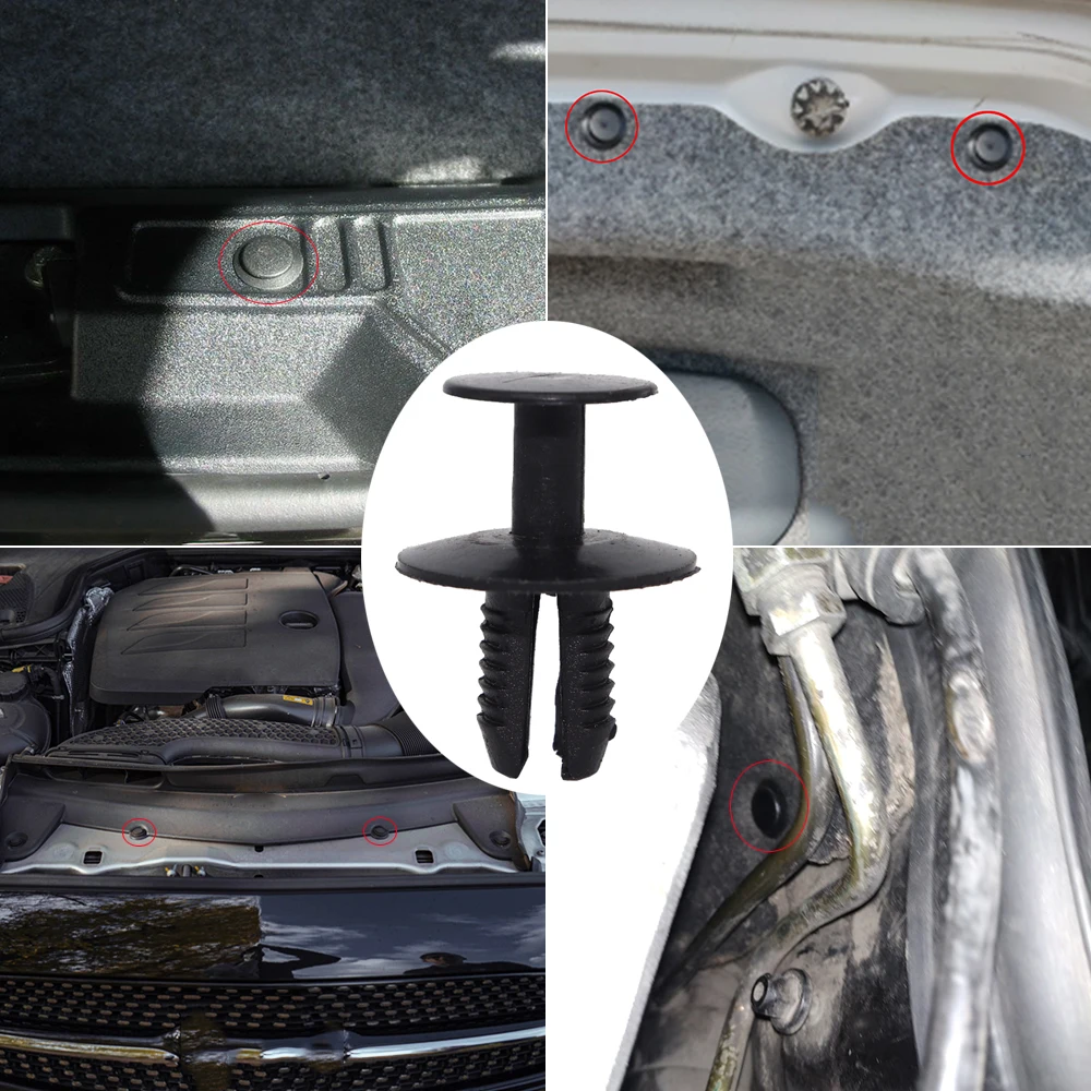 Embellecedor de revestimiento de motor de coche, remaches de Clip para BMW E82, F21, E91, F33, F83, E60, F11, F13, E66, X5, Z3, Z8, E83, E70 - imagen 4