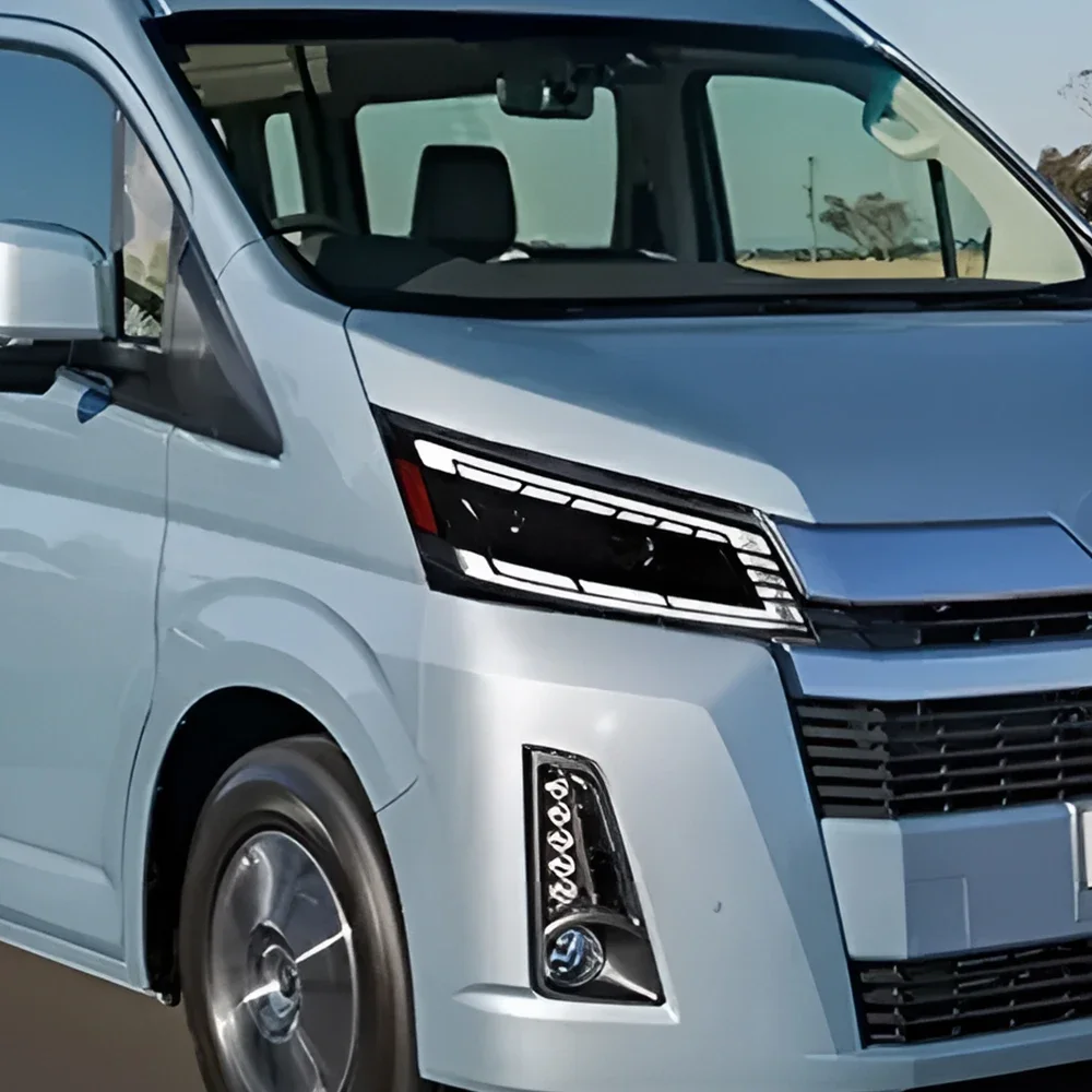 Faros LED delanteros mejorados para Toyota Hiace 2019-2022