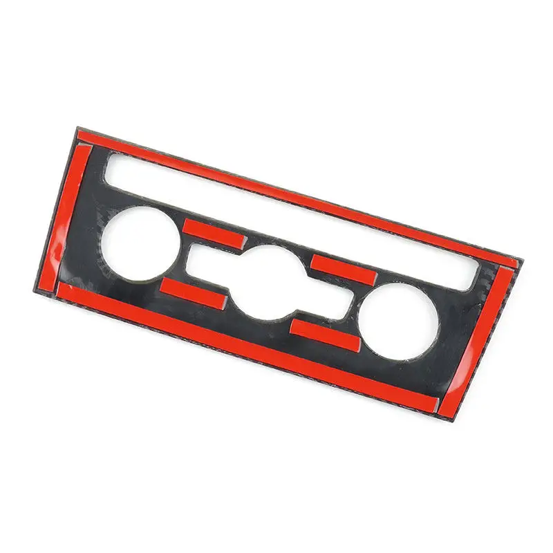 Para VW Golf 7 MK7 7,5 2014 - 2019 LHD accesorios de coche consola central Panel de aire acondicionado cubierta de Control de CA molduras de Marcos pegatina - imagen 5