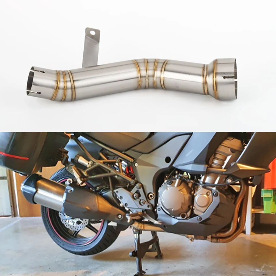 KLZ1000 silenciador de escape para Kawasaki Versys 1000 2012-2018