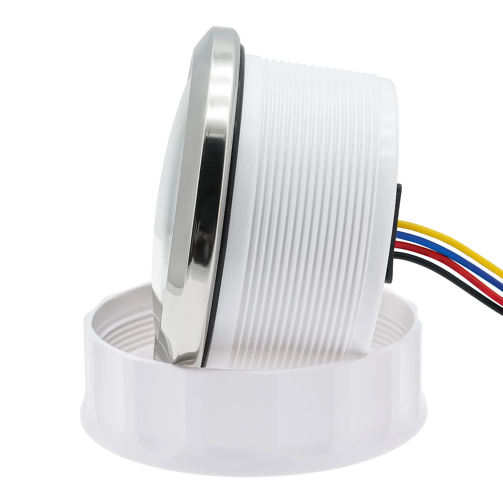 Indicador ángulo dirección 85mm estanco IP67 con retroiluminación roja - imagen 5