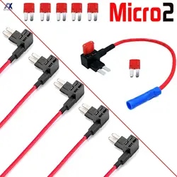 Kit portafusibles de cable para coche con adaptador grifo trasero