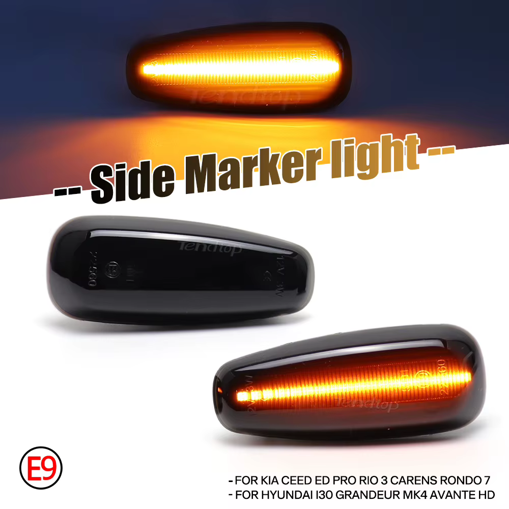Intermitente lateral secuencial para Kia Rio, ProCeed y Hyundai i30 - imagen 2