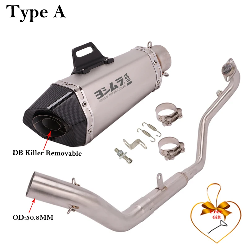 Sistema de escape completo para CFMoto NK250/NK300 con DB Killer - imagen 2