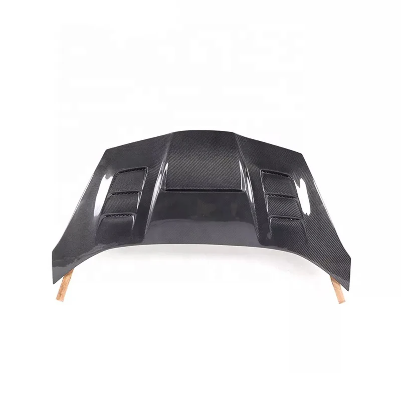 Capó fibra carbono Langyu para Honda Fit 2009-2013 estilo deportivo