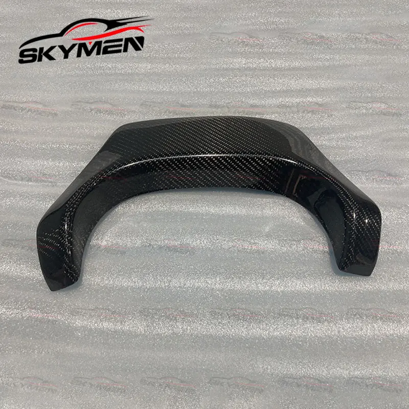 Para Nissan Skyline R33 GTR parachoques trasero de fibra de carbono protector térmico de escape apto para parachoques trasero OEM solo ajuste cubierta de protección térmica embellecedora - imagen 4