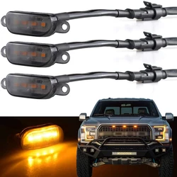 Faros LED amarillos Ford Raptor F-150 para parrilla todoterreno