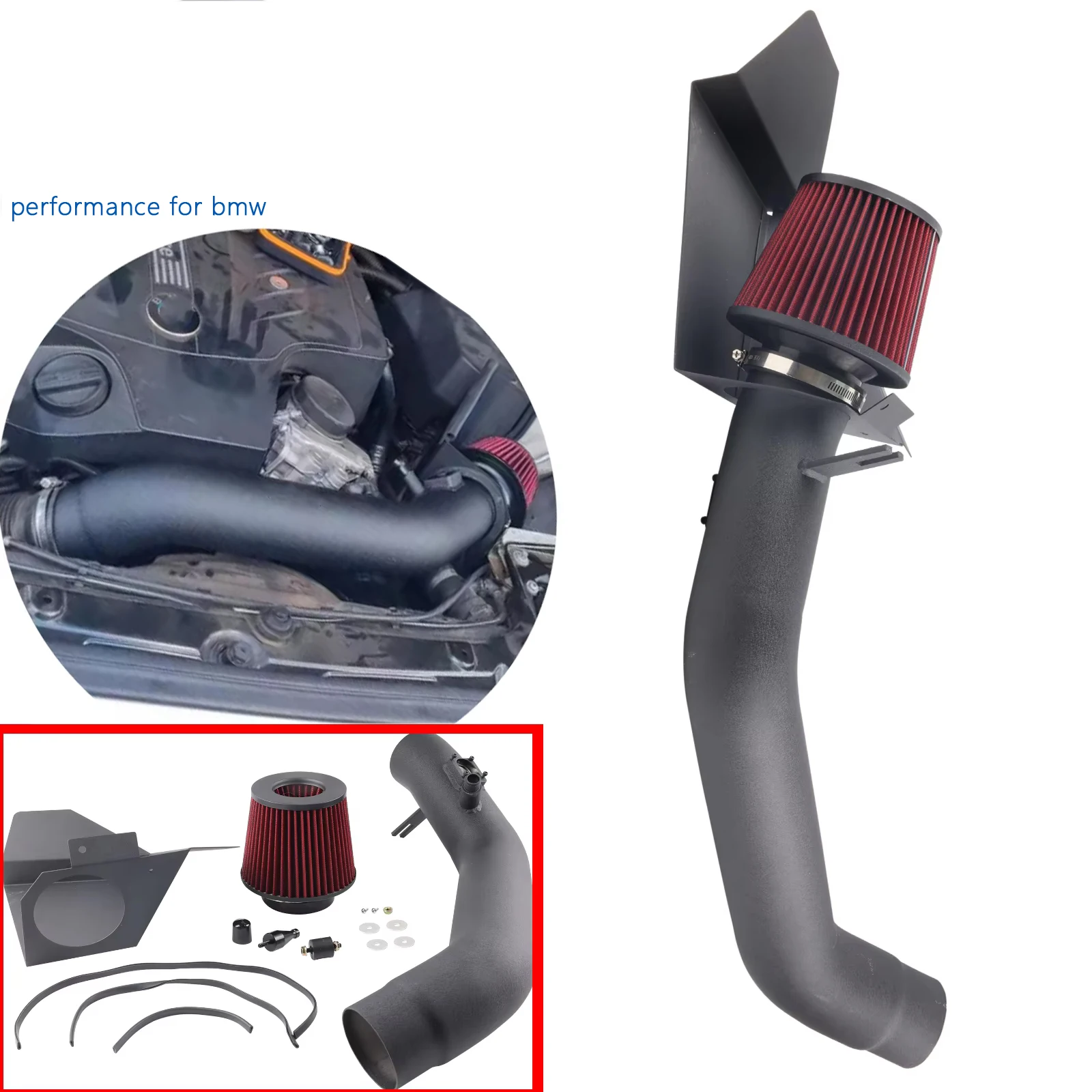 Kit admisión aire sport BMW N55 3.0L – 335i 435i M235i M2 - imagen 3