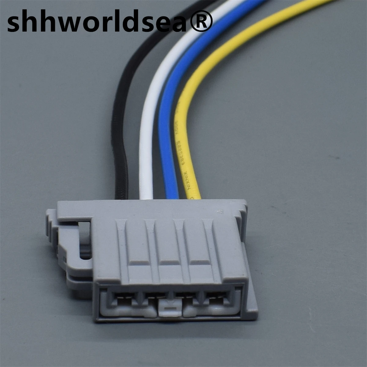 Conector 4 pines 2.8 gris 7283-2105-40 sin sellar para coche - imagen 2