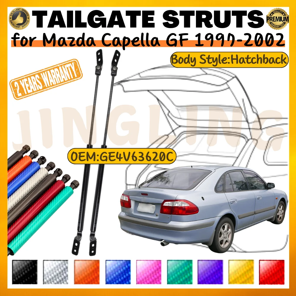 GE4V63620C Puntales de maletero para Mazda Capella GF 1997-2002