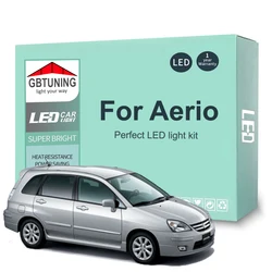 Bombillas LED Canbus interior y maletero – Suzuki Aerio 2002-2007