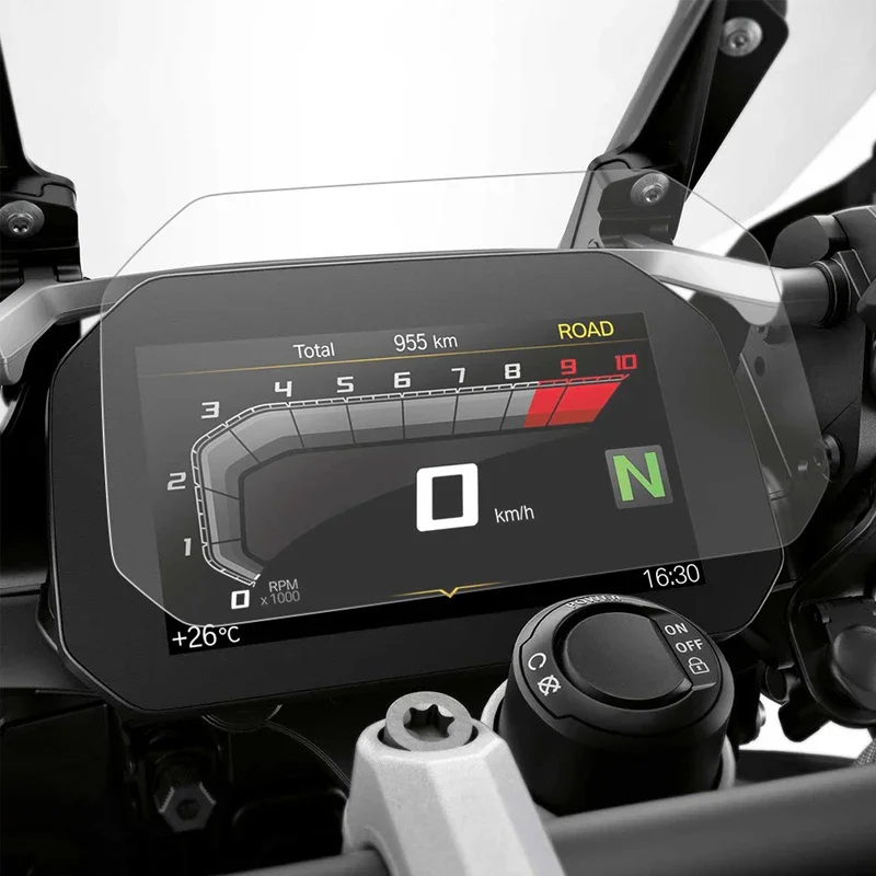 Protector pantalla TFT TPU para BMW R1250GS, F850GS y R1300GS