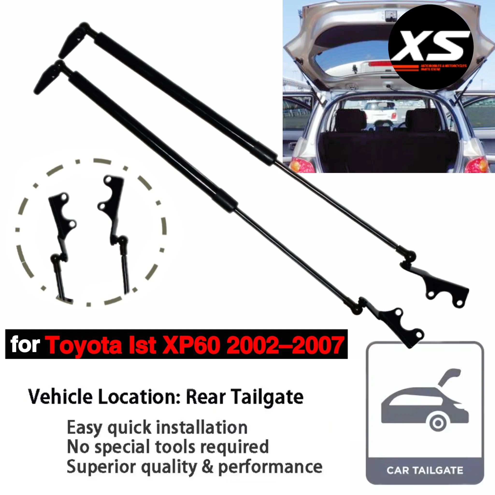 Puntal maletero Toyota Ist XP60 NCP61 2002-2007