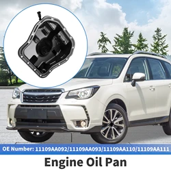 UXCELL 11109AA093 Cárter de aceite para Subaru Legacy, Impreza y Baja