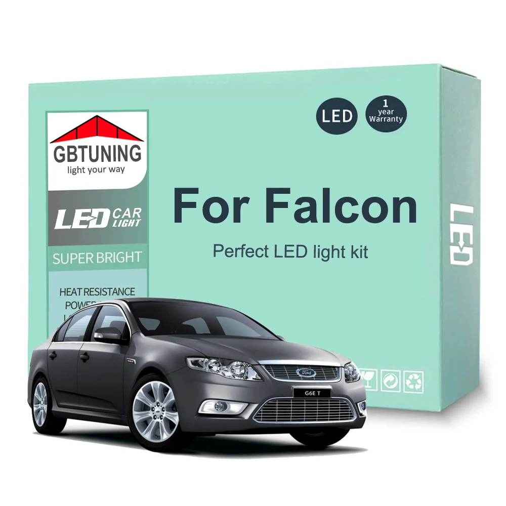 Kit de bombillas LED Canbus para interior Ford Falcon