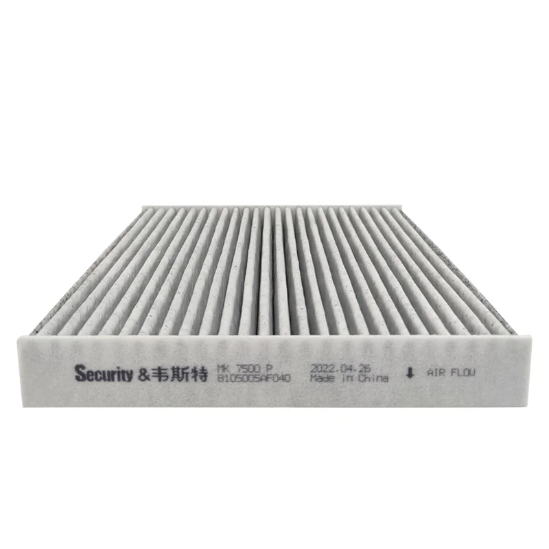 Embalaje del filtro de cabina WESTGUARD para TRUMPCHI