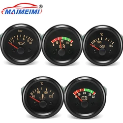 Reloj indicador coche: temperatura agua y aceite, presión, voltímetro