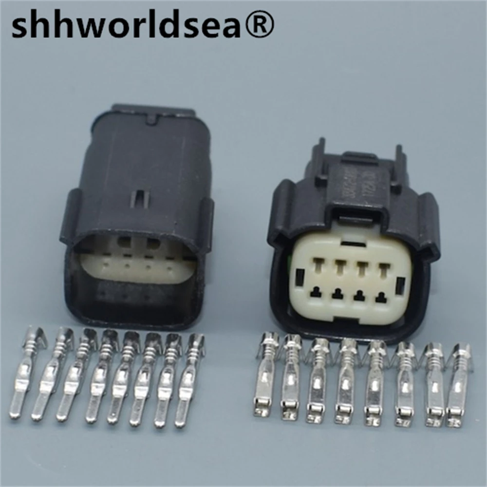 Shhworldsea 33472-0801 Conector estanco hembra de 8 pines, 1,2 mm - imagen 2