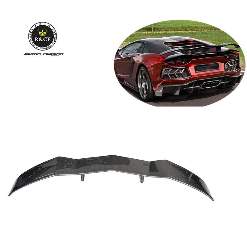 Alerón trasero fibra carbono para Lamborghini Aventador LP700 LP720