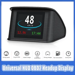 HUD OBD2 universal con pantalla frontal – Indicador inteligente coche