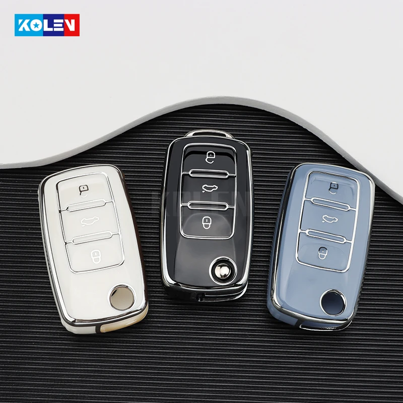 Funda de TPU para llave VW Polo, Golf, Skoda Octavia y SEAT León - imagen 2