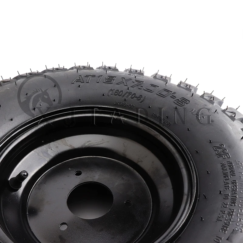 Neumático todoterreno 18x7.00-8 sin cámara para quad y buggy eléctrico - imagen 4