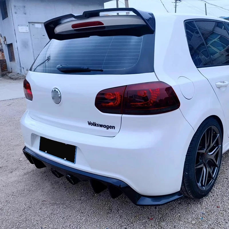 Vista posterior del accesorio para Volkswagen Golf 6 MK6 TDI