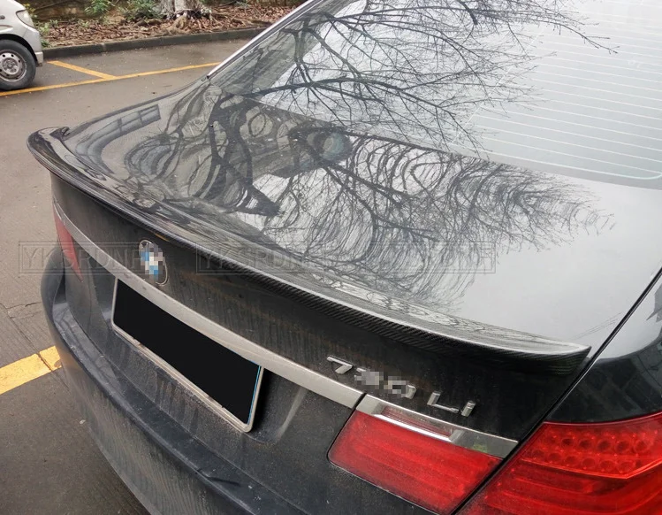 Spoiler trasero fibra carbono BMW 7 Series F01 2008-2014 Sedan - imagen 2
