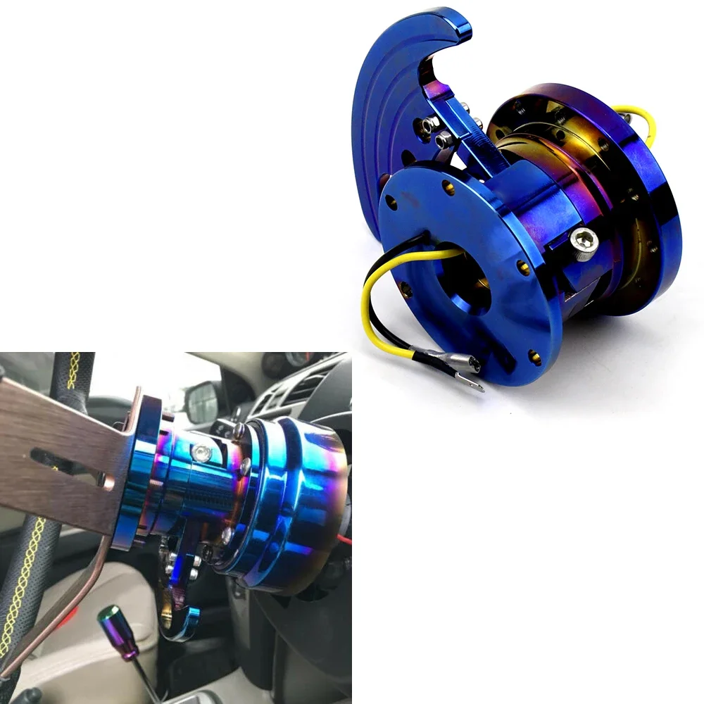 Kit de maza de liberación rápida universal para volante deportivo - imagen 3