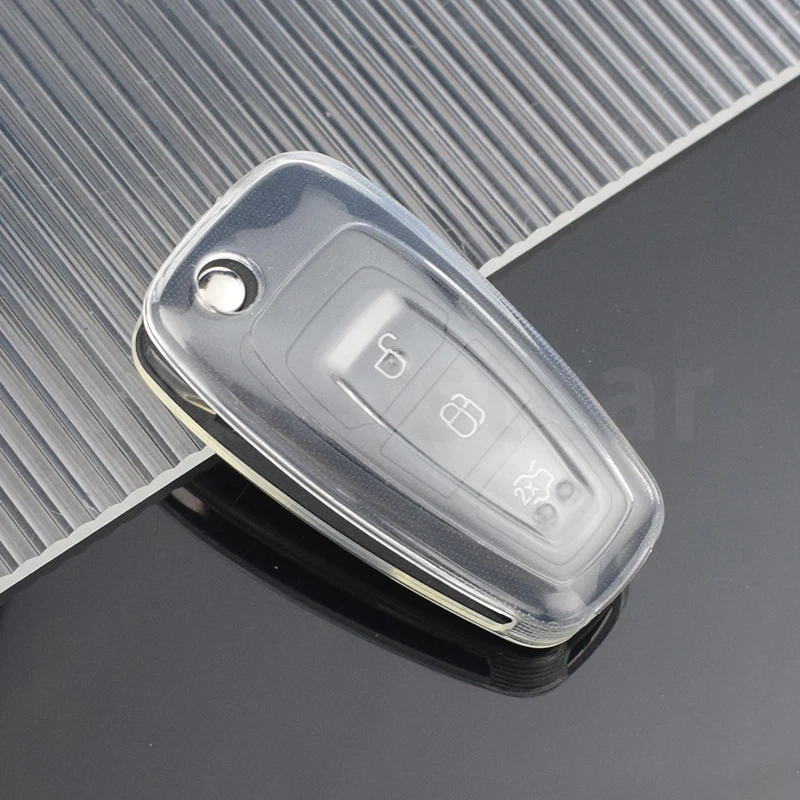 Funda TPU transparente para mando Ford Focus Fiesta Mondeo Kuga - imagen 3