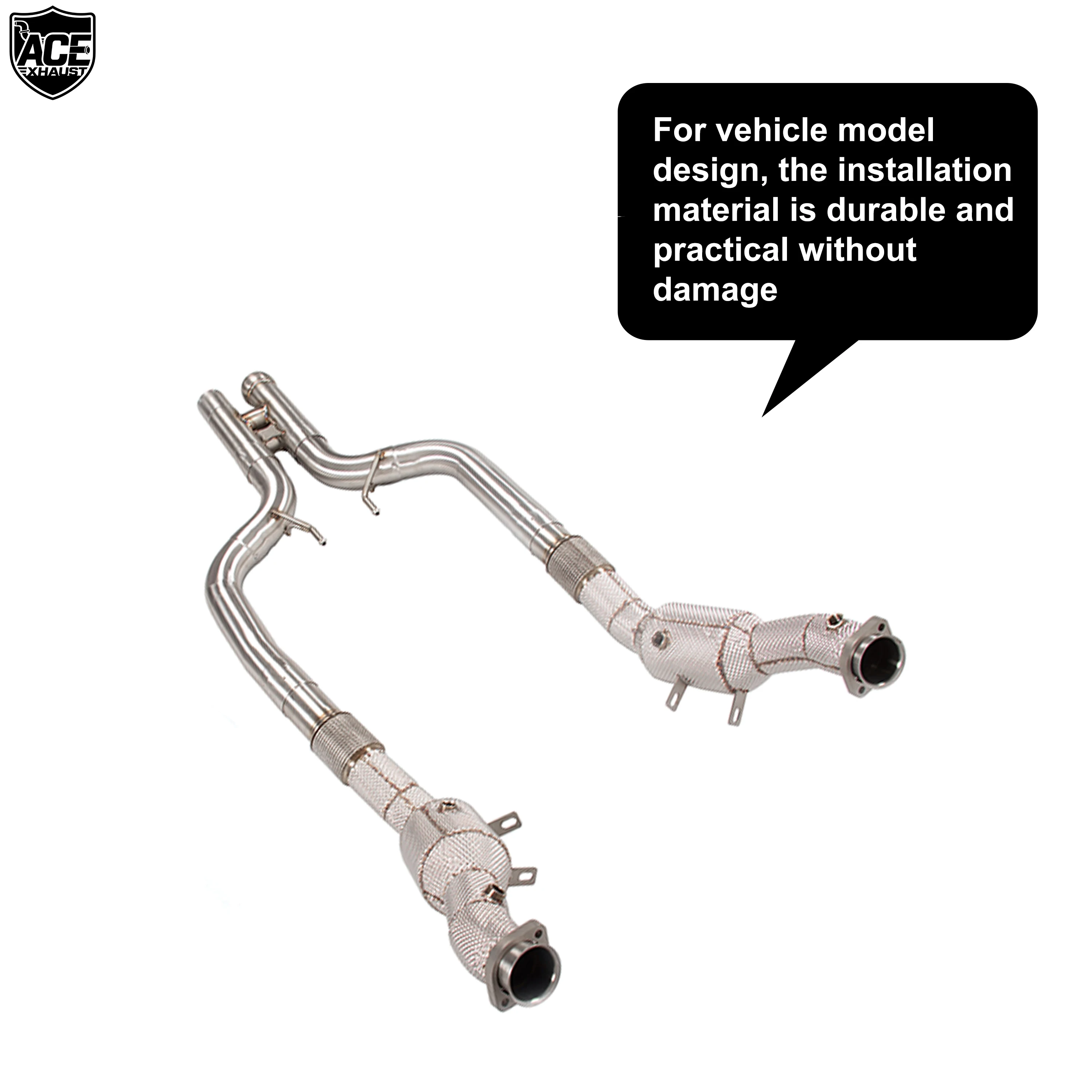 Tubo escape ACE Mercedes W221 AMG S500/S600 5.5T - imagen 3
