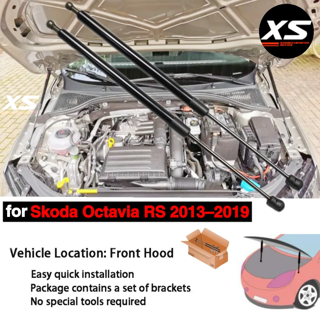 Puntales Capó BRM Skoda Octavia RS Mk3 (2013-2020)