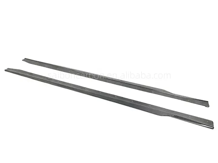 Faldones laterales de fibra de carbono BMW G87 M2 S58 estilo MP - imagen 2