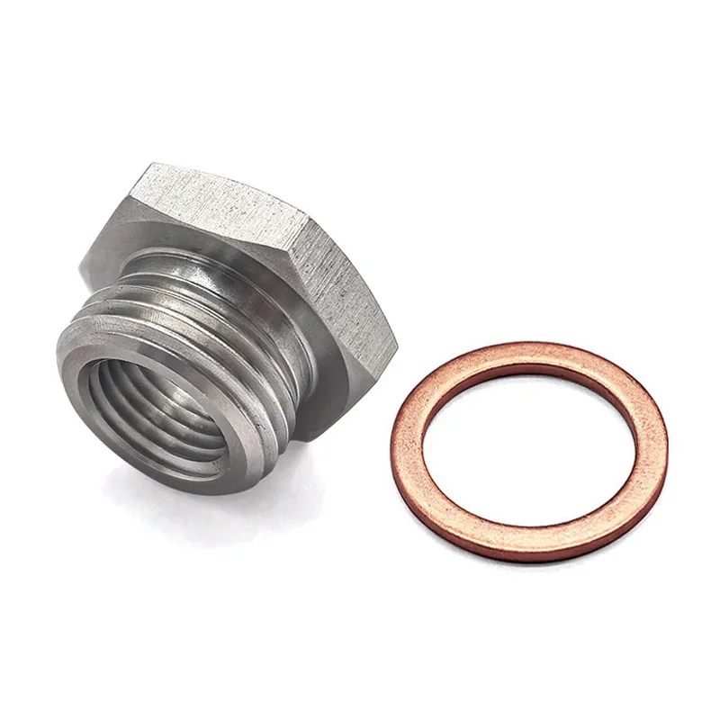 Adaptador reductor para sonda lambda M18x1,5 a M12x1,25 - imagen 2